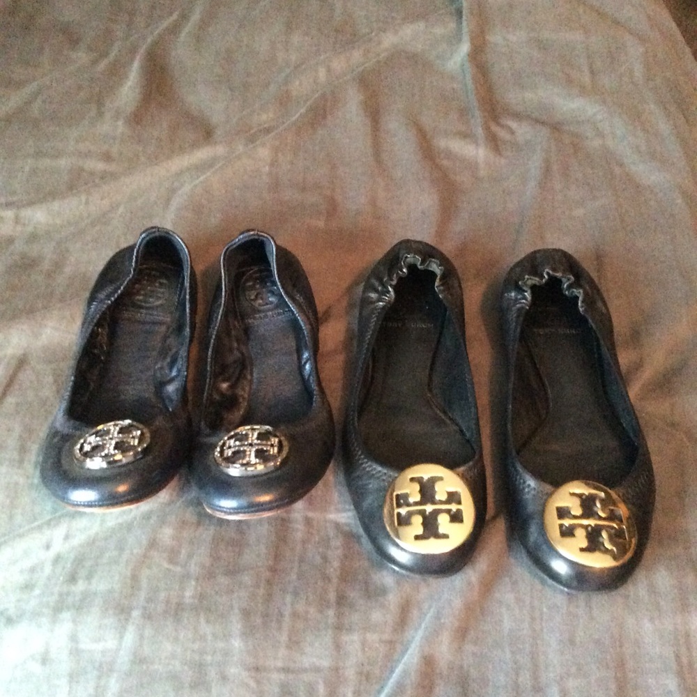 Two Tory burch flats 5.5